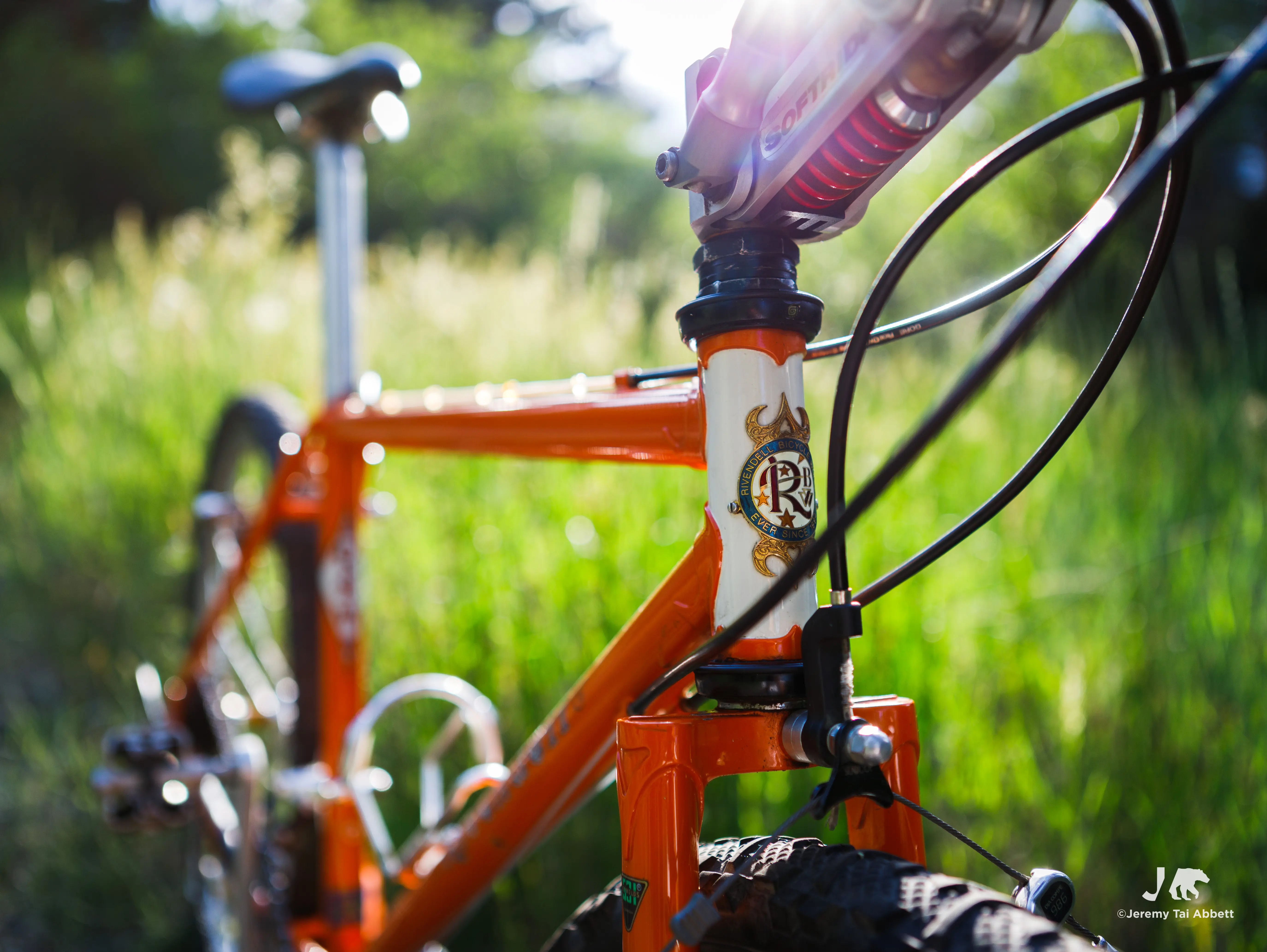 My custom built Rivendell All Rounder in pumpkin orange.